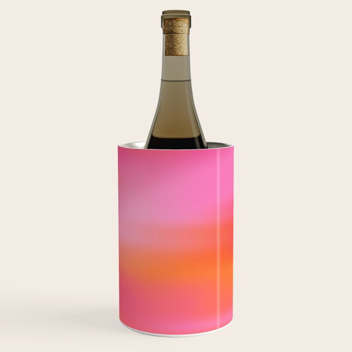 Pink and. Orange gradient colours inspiration Wine Chiller Gallery Image 1
