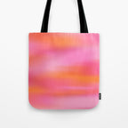 Pink and. Orange gradient colours inspiration Tote Bag Gallery Image 1