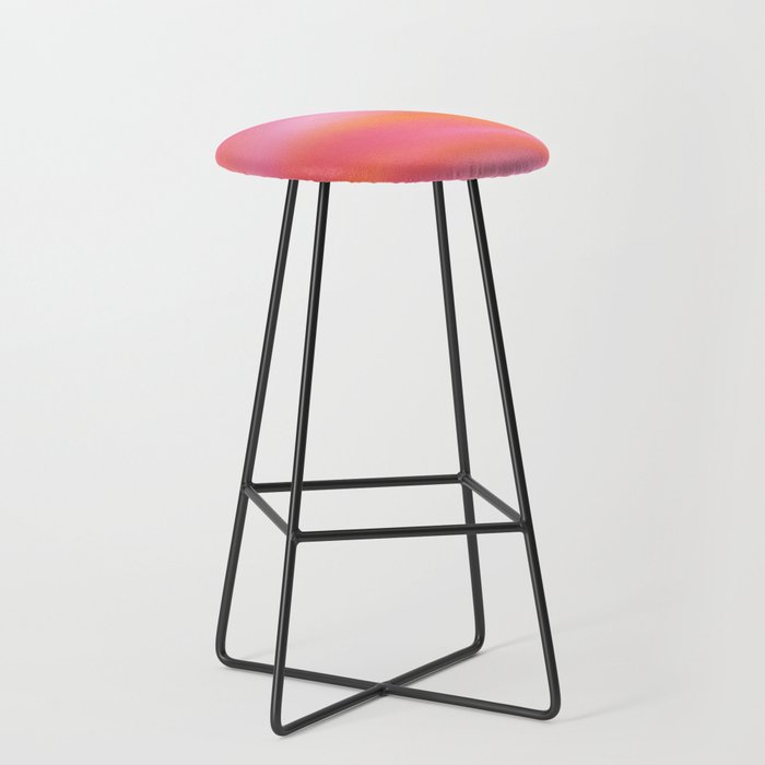 Pink and. Orange gradient colours inspiration Stool Gallery Image 1