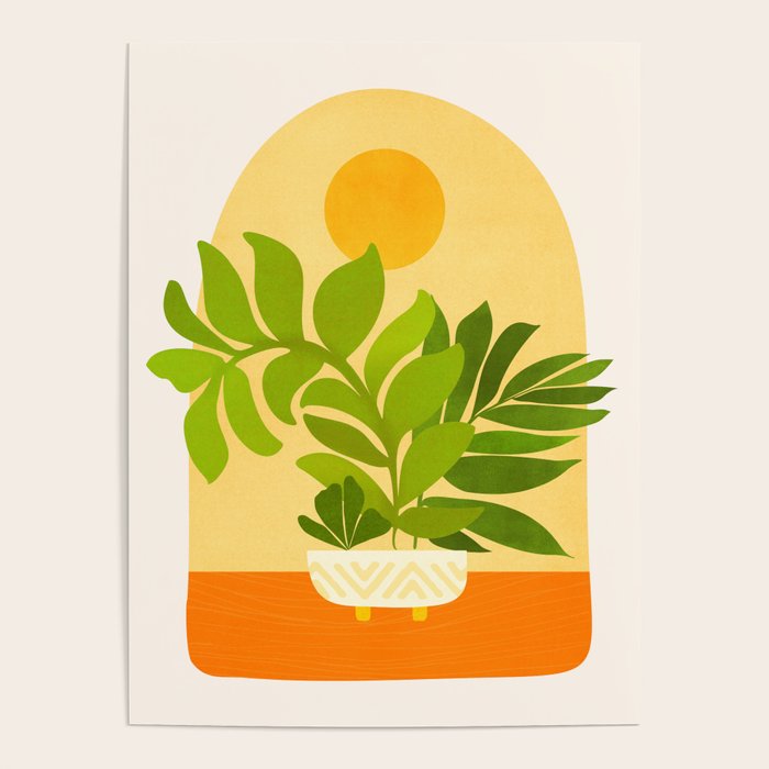 Sunday Sunset Window Garden Series Poster Gallery Image 4