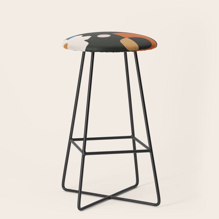 Geometric Blossom 4 Stool Gallery Image 1