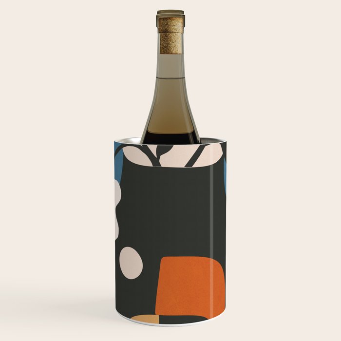 Geometric Blossom 4 Wine Chiller Gallery Image 1