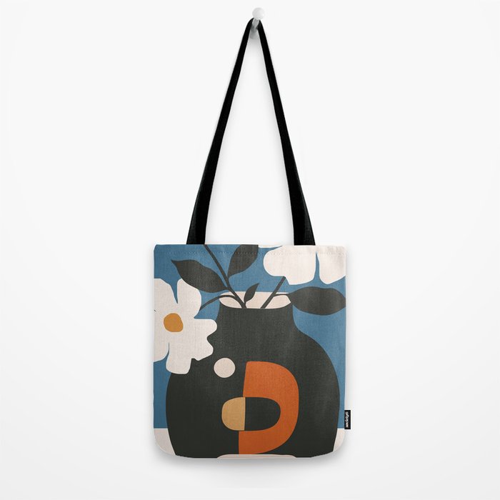 Geometric Blossom 4 Tote Bag Gallery Image 2
