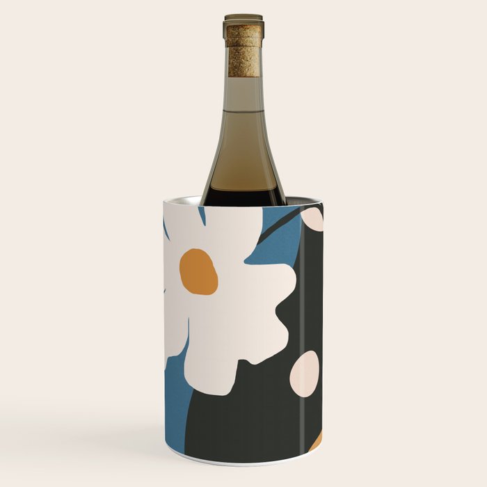 Geometric Blossom 4 Wine Chiller Gallery Image 2