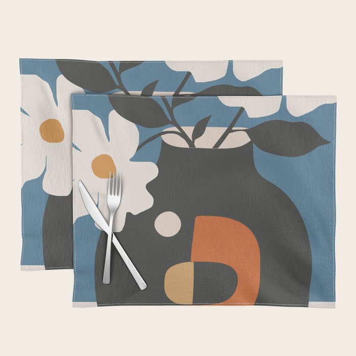 Geometric Blossom 4 Placemat Gallery Image 1