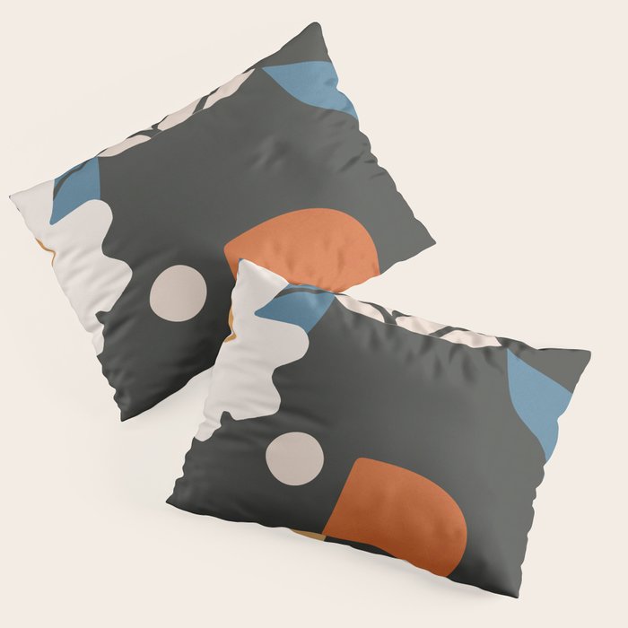 Geometric Blossom 4 Pillow Sham Gallery Image 3