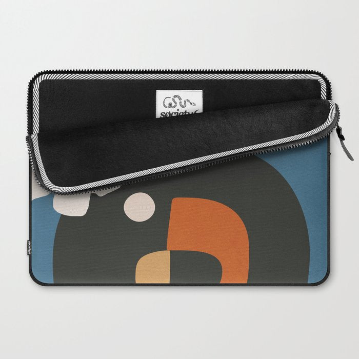 Geometric Blossom 4 Laptop Sleeve Gallery Image 2