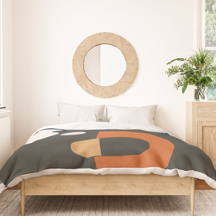 Geometric Blossom 4 Duvet Cover Gallery Image 3