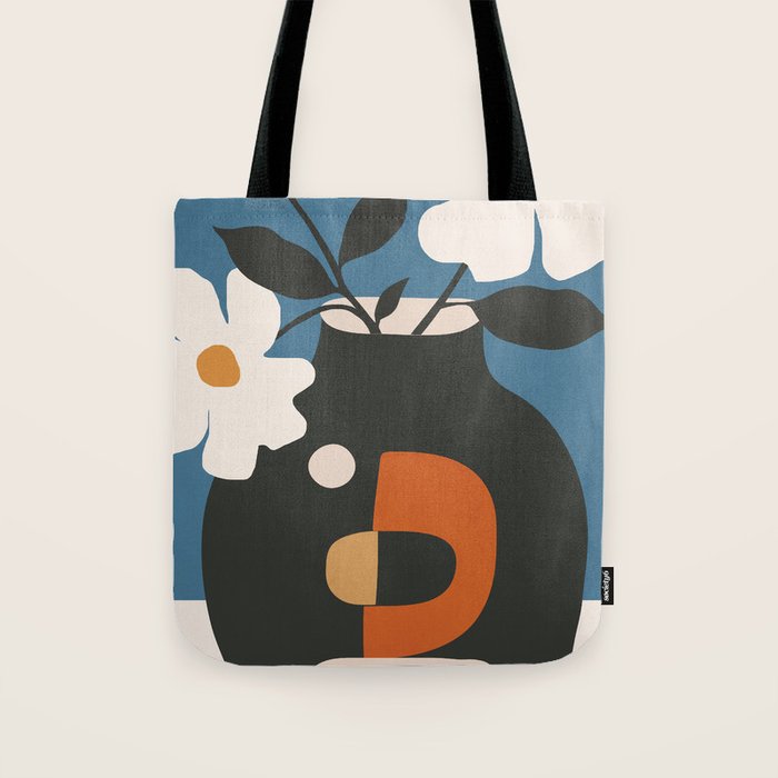 Geometric Blossom 4 Tote Bag Gallery Image 1