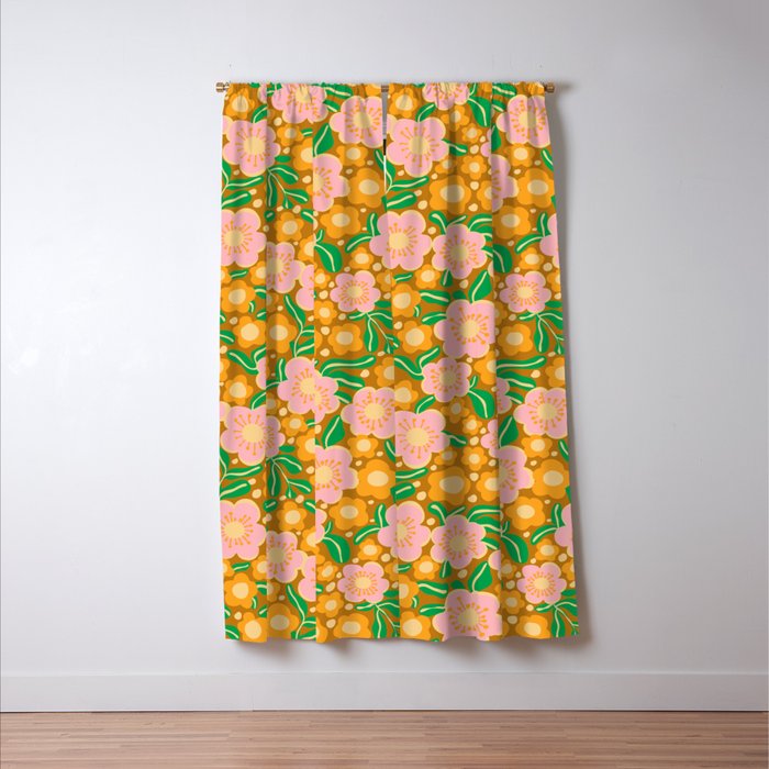 Ditsy Window Curtain Gallery Image 3