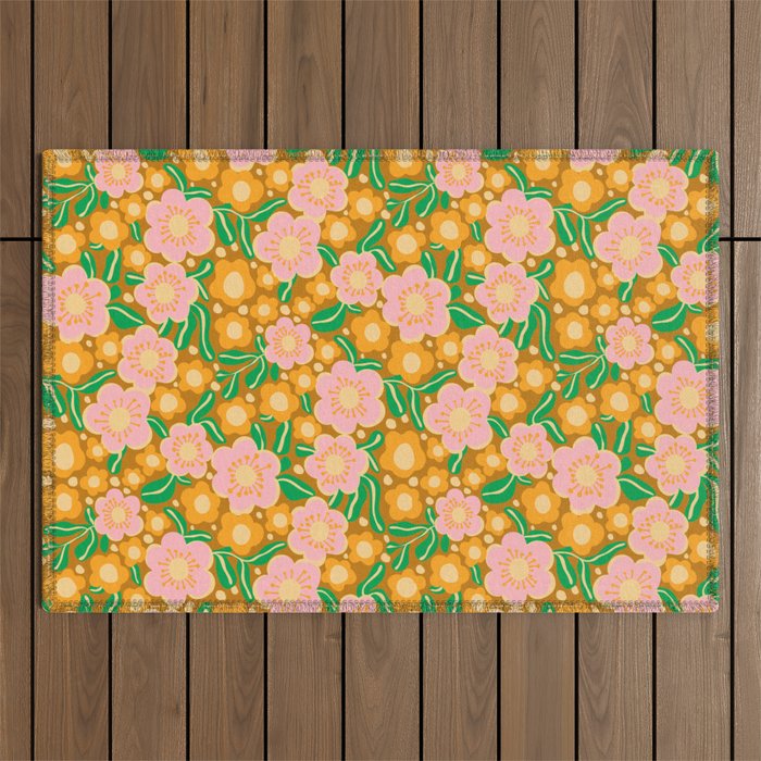 Ditsy Outdoor Rug Gallery Image 1