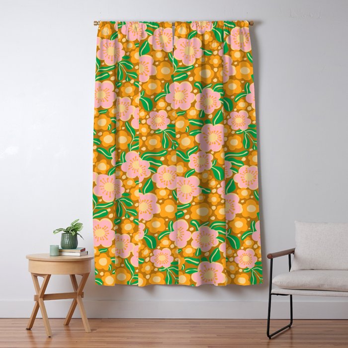 Ditsy Window Curtain Gallery Image 1
