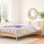 Blue Christmas Bear Duvet Cover Gallery Image 2