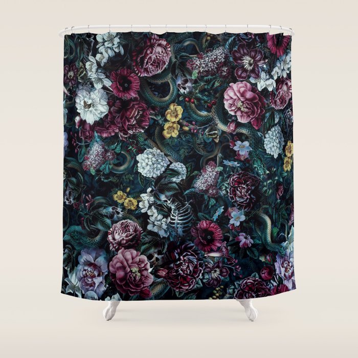 Skulls and Snake II Shower Curtain Gallery Image 1