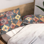 Amethyst Trail Patchwork Pillow Sham Gallery Image 2