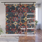 Amethyst Trail Patchwork Wall Mural Gallery Image 1