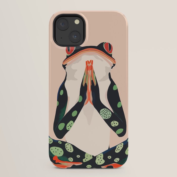 Yoga Frog iPhone Case Gallery Image 22
