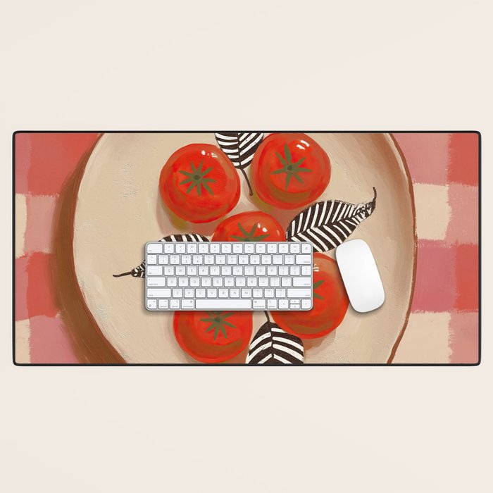 Tomato Picnic Desk Mat Gallery Image 1