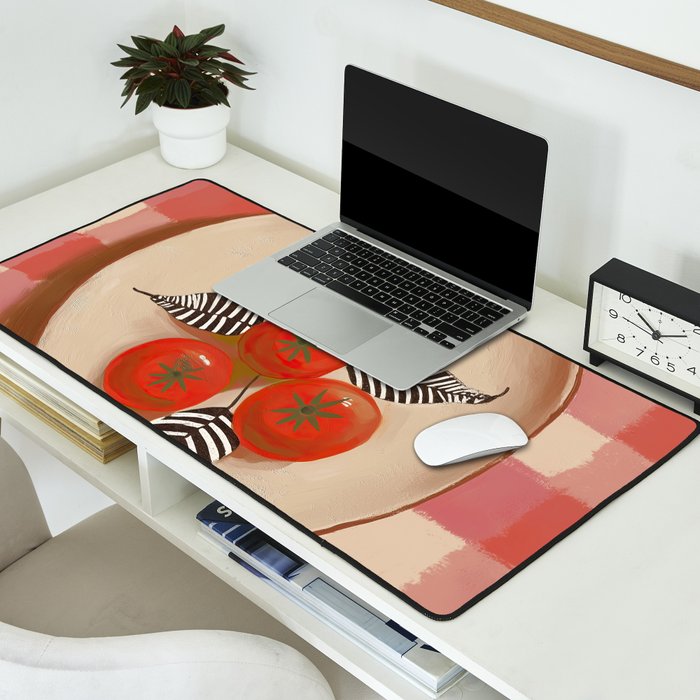 Tomato Picnic Desk Mat Gallery Image 2