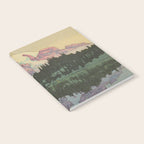 Hiroshi Yoshida Vintage Japanese Woodblock Print Reflection Lake Landscape Notebook Gallery Image 2