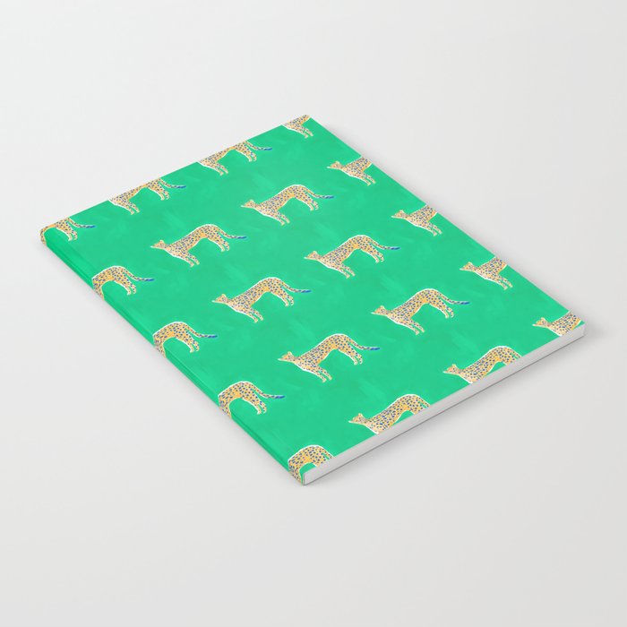 Leopard - Green Notebook Gallery Image 1