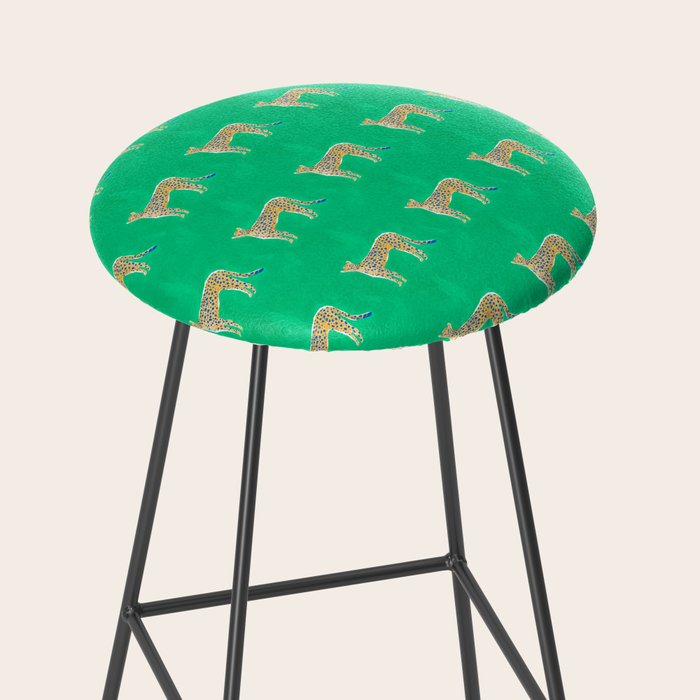 Leopard - Green Stool Gallery Image 2
