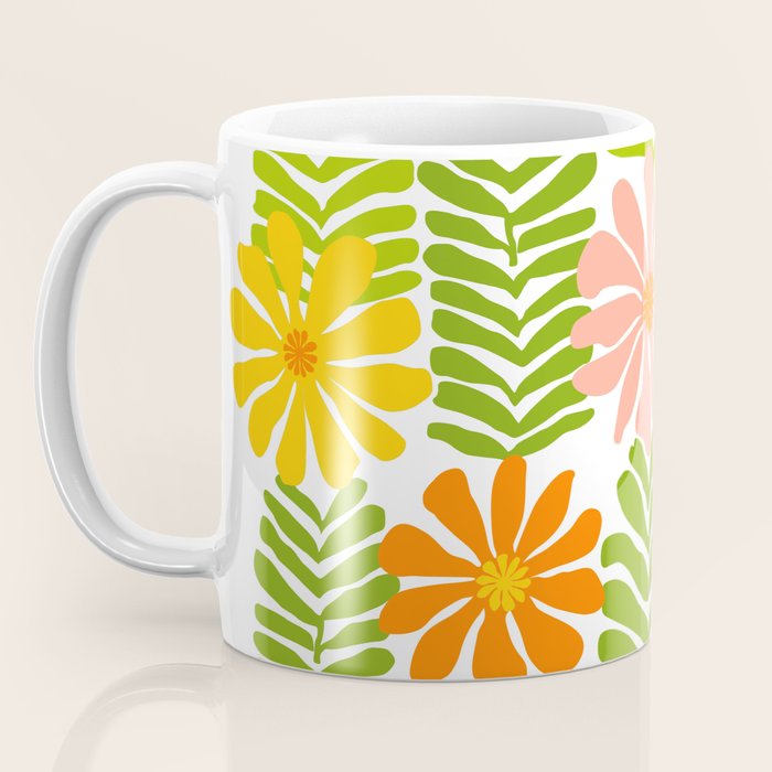 Minimalist Floral Art  Coffee Mug Gallery Image 3