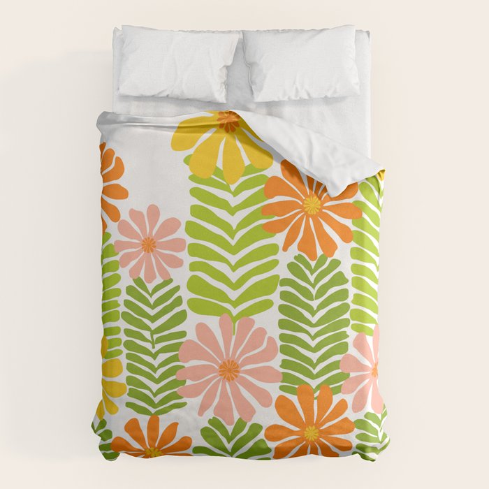 Minimalist Floral Art  Duvet Cover Gallery Image 6