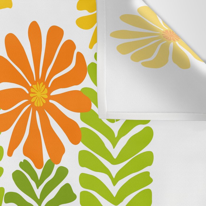 Minimalist Floral Art  Wall Tapestry Gallery Image 3