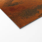Aesthetic Rust Copper Japandi Art Welcome Mat Gallery Image 2