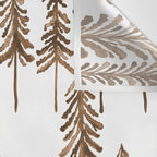 Pine Trees - Sepia Palette Wall Tapestry Gallery Image 3