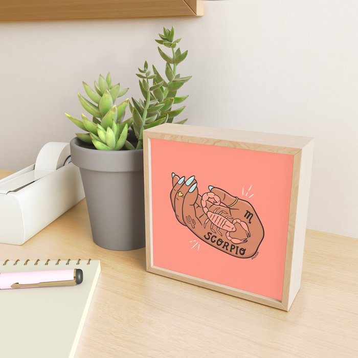 SCORPIO Mini Art Print Gallery Image 2
