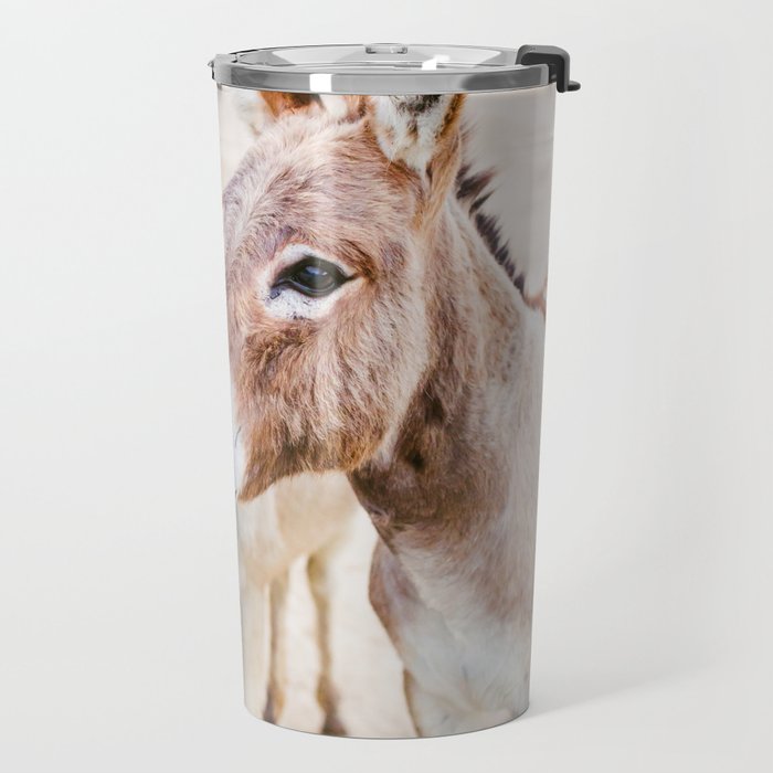 Three Donkeys in Baja, Mexico Travel Mug Gallery Image 2