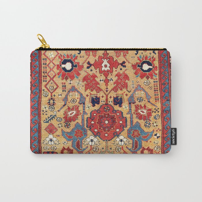 Sauj Bulag Azerbaijan Northwest Persian Rug Print Carry All Pouch Gallery Image 1