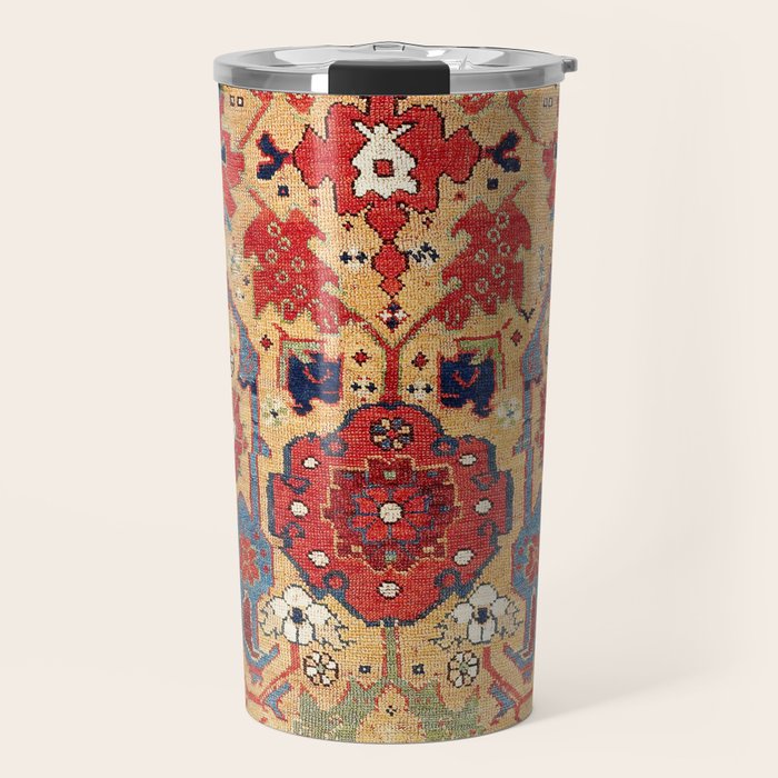 Sauj Bulag Azerbaijan Northwest Persian Rug Print Travel Mug Gallery Image 1