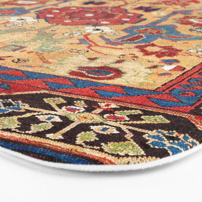 Sauj Bulag Azerbaijan Northwest Persian Rug Print Bath Mat Gallery Image 3