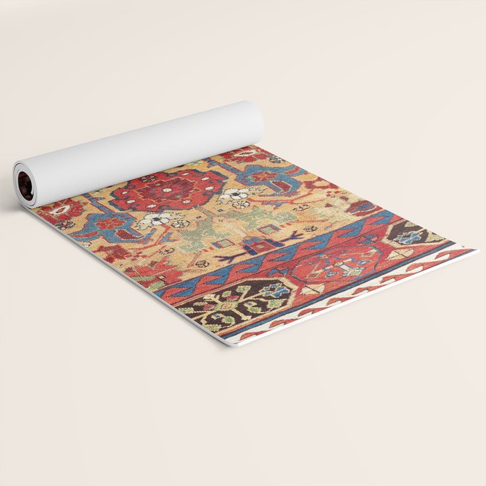 Sauj Bulag Azerbaijan Northwest Persian Rug Print Yoga Mat Gallery Image 2