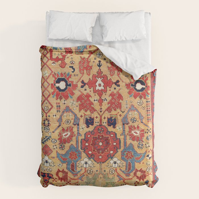 Sauj Bulag Azerbaijan Northwest Persian Rug Print Duvet Cover Gallery Image 6