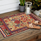 Sauj Bulag Azerbaijan Northwest Persian Rug Print Outdoor Rug Gallery Image 2