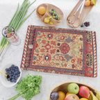 Sauj Bulag Azerbaijan Northwest Persian Rug Print Cutting Board Gallery Image 2