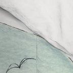 Cute Whale in the Sea Comforter Gallery Image 4