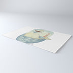 Cute Whale in the Sea Rug Gallery Image 3