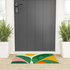 Things Are Looking Up / Tropical Greenery Welcome Mat Gallery Image 3