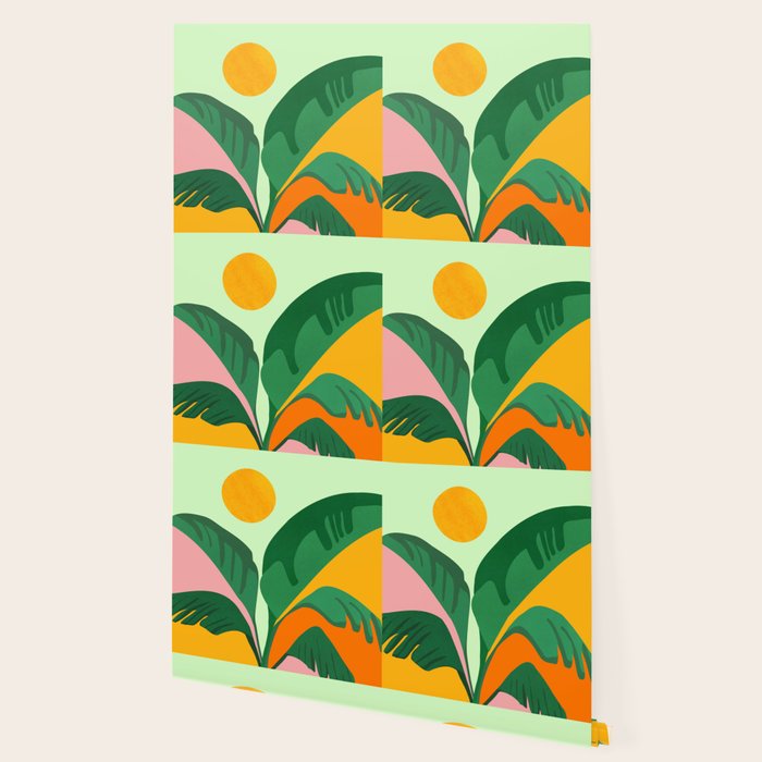 Things Are Looking Up / Tropical Greenery Wallpaper Gallery Image 2