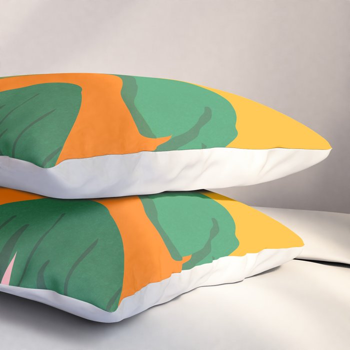 Things Are Looking Up / Tropical Greenery Pillow Sham Gallery Image 3