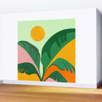 Things Are Looking Up / Tropical Greenery Wall Mural Gallery Image 2