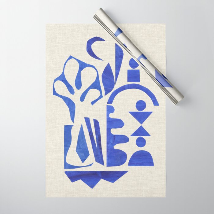 Ocean Waves Wrapping Paper Gallery Image 1