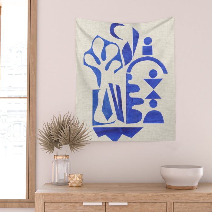 Ocean Waves Wall Tapestry Gallery Image 2