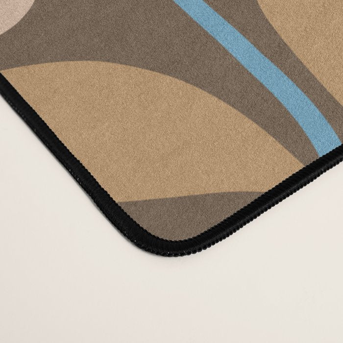Retro Floral Pattern Bloom Desk Mat Gallery Image 4