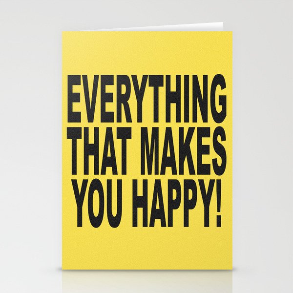 EVERYTHINGTHATMAKESYOUHAPPY Stationery Card Gallery Image 2